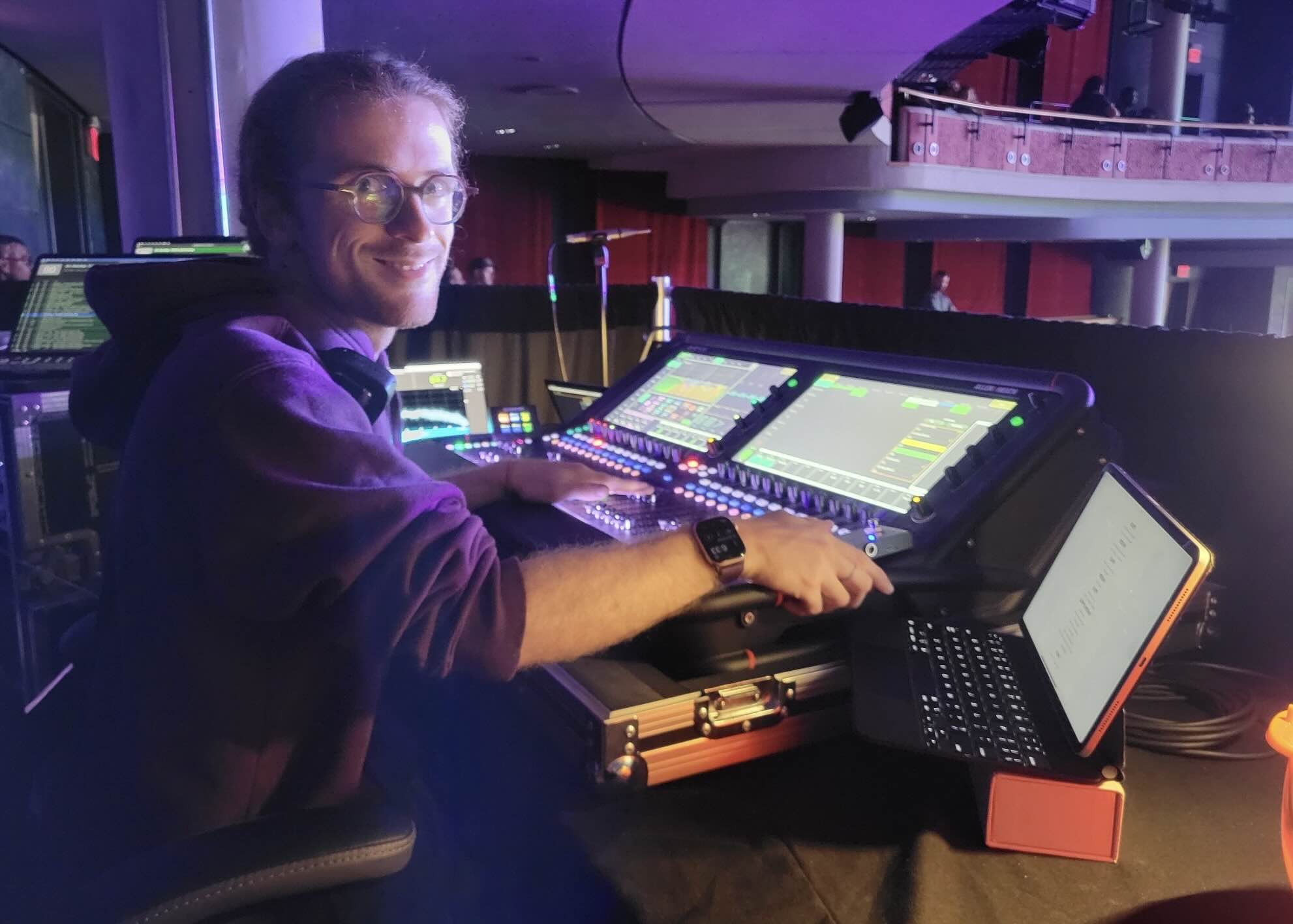 Brennan Reilly Mixing Blippi Live in Mississauga, ON